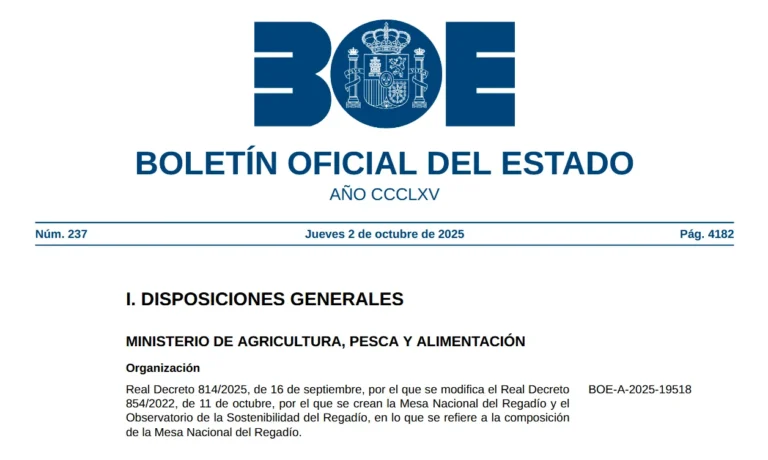 Portada del BOE de hoy