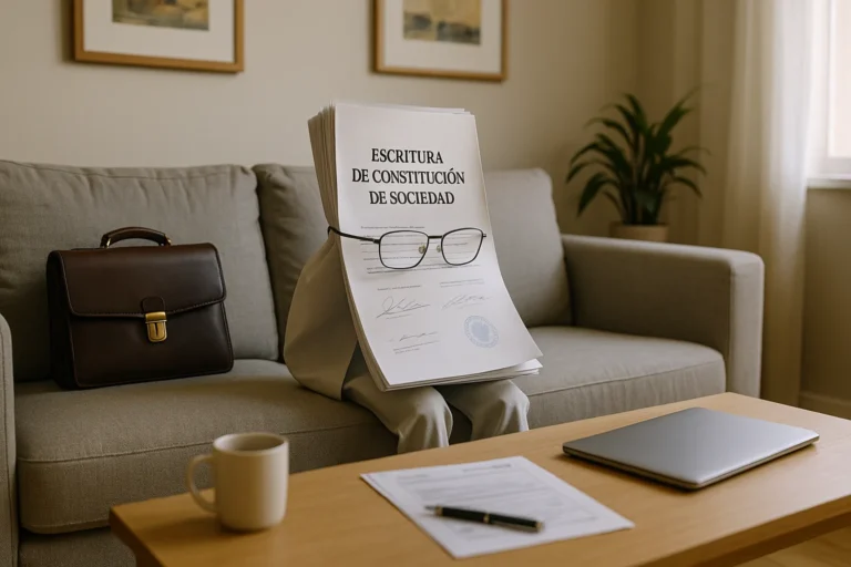 Sociedad uso inmueble como vivienda