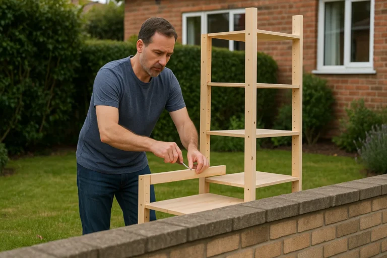 Sentencia sobre fotografías en el jardín